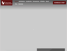 Tablet Screenshot of bccsk12.com